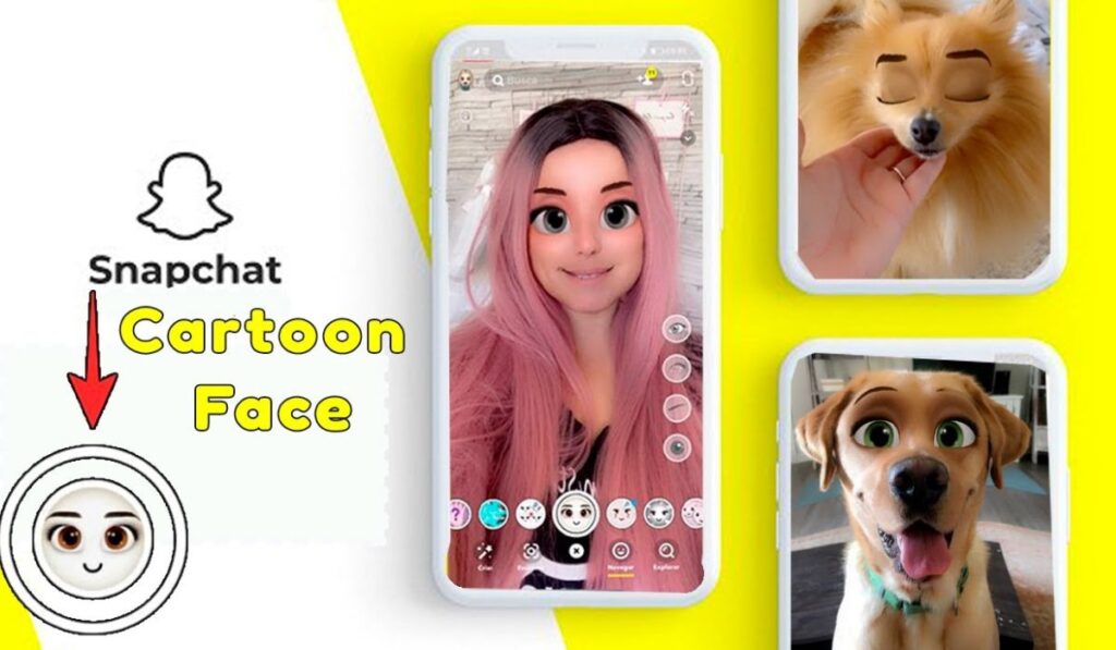 Use Snapchat Cartoon Filters