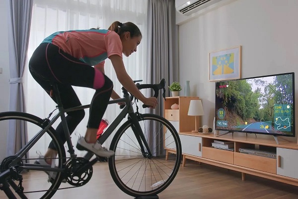 virtual cycling rides